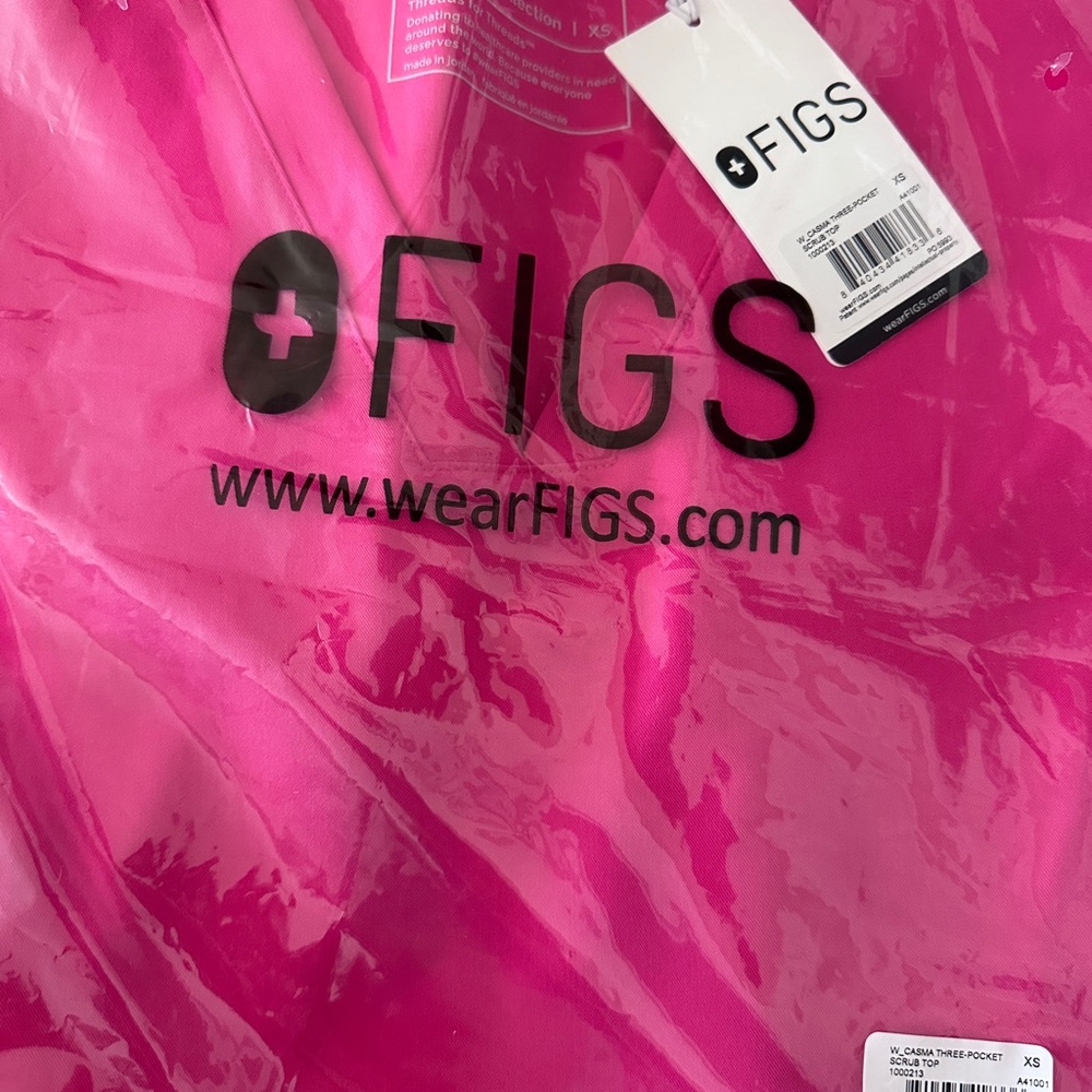 Figs Pink Women's Top